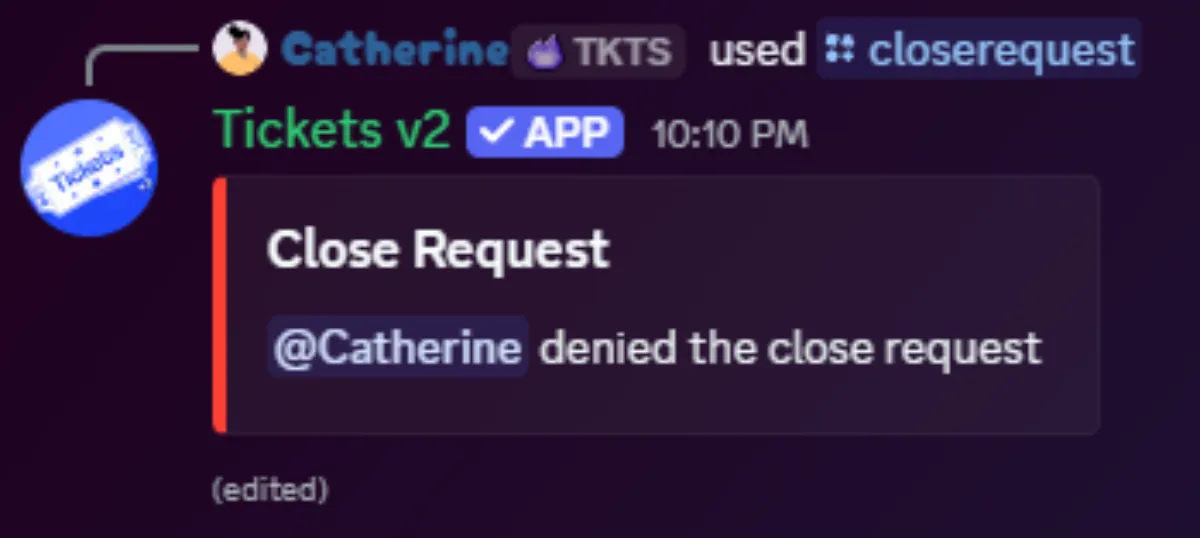 Denied