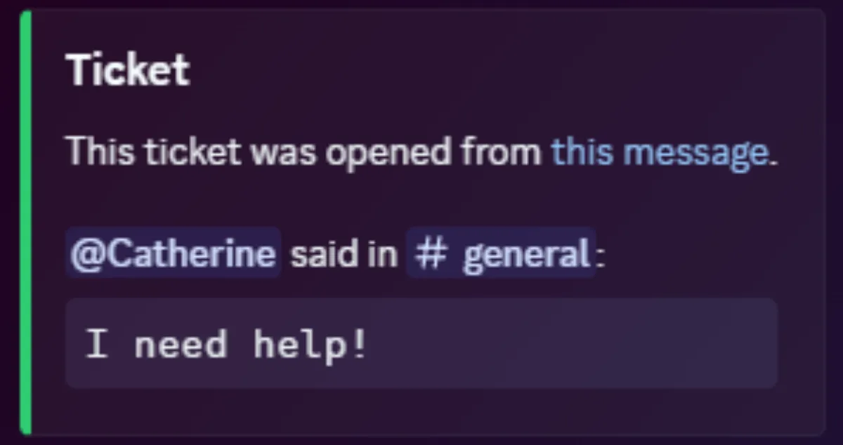 Quote message