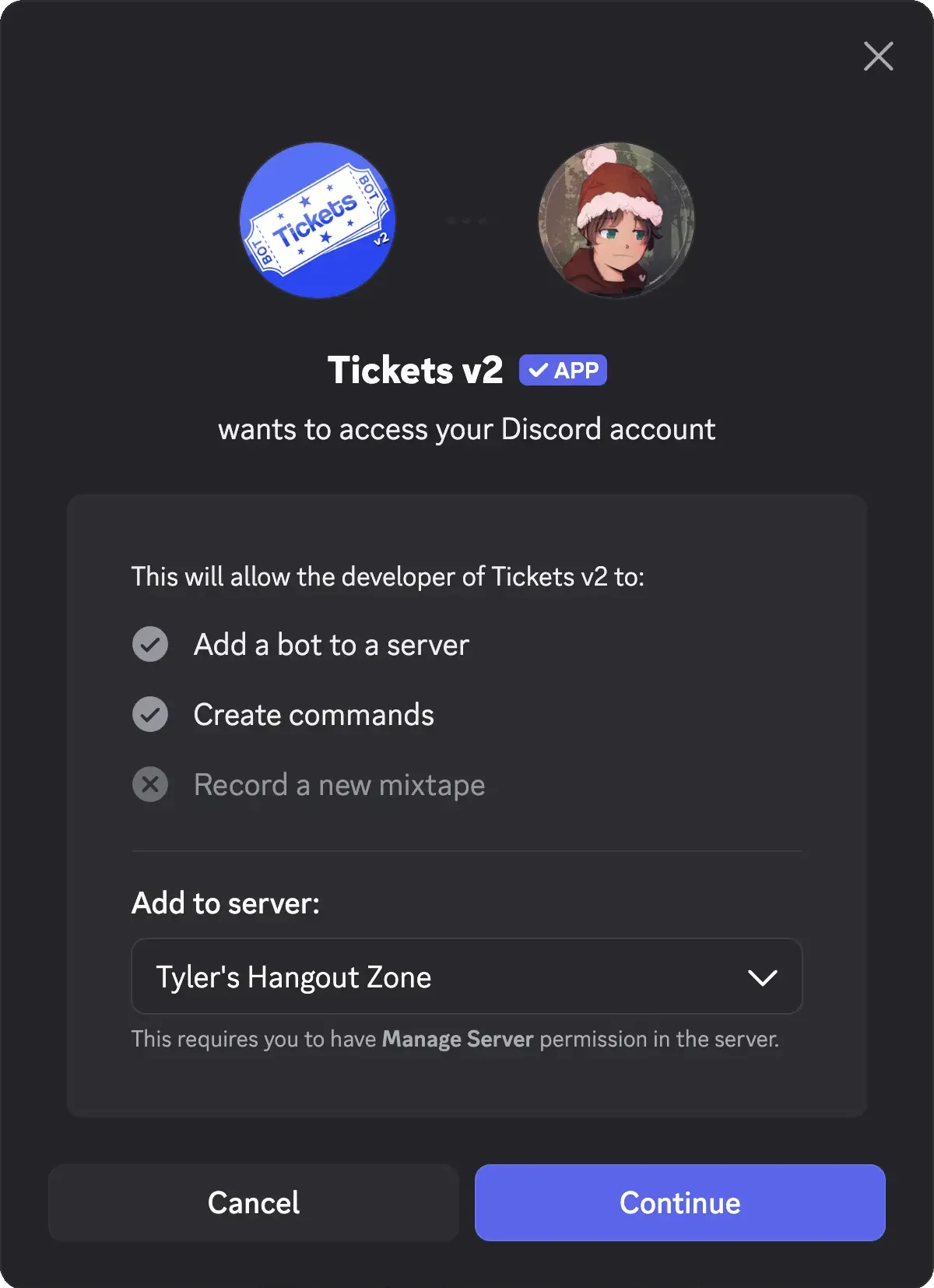 Select Server