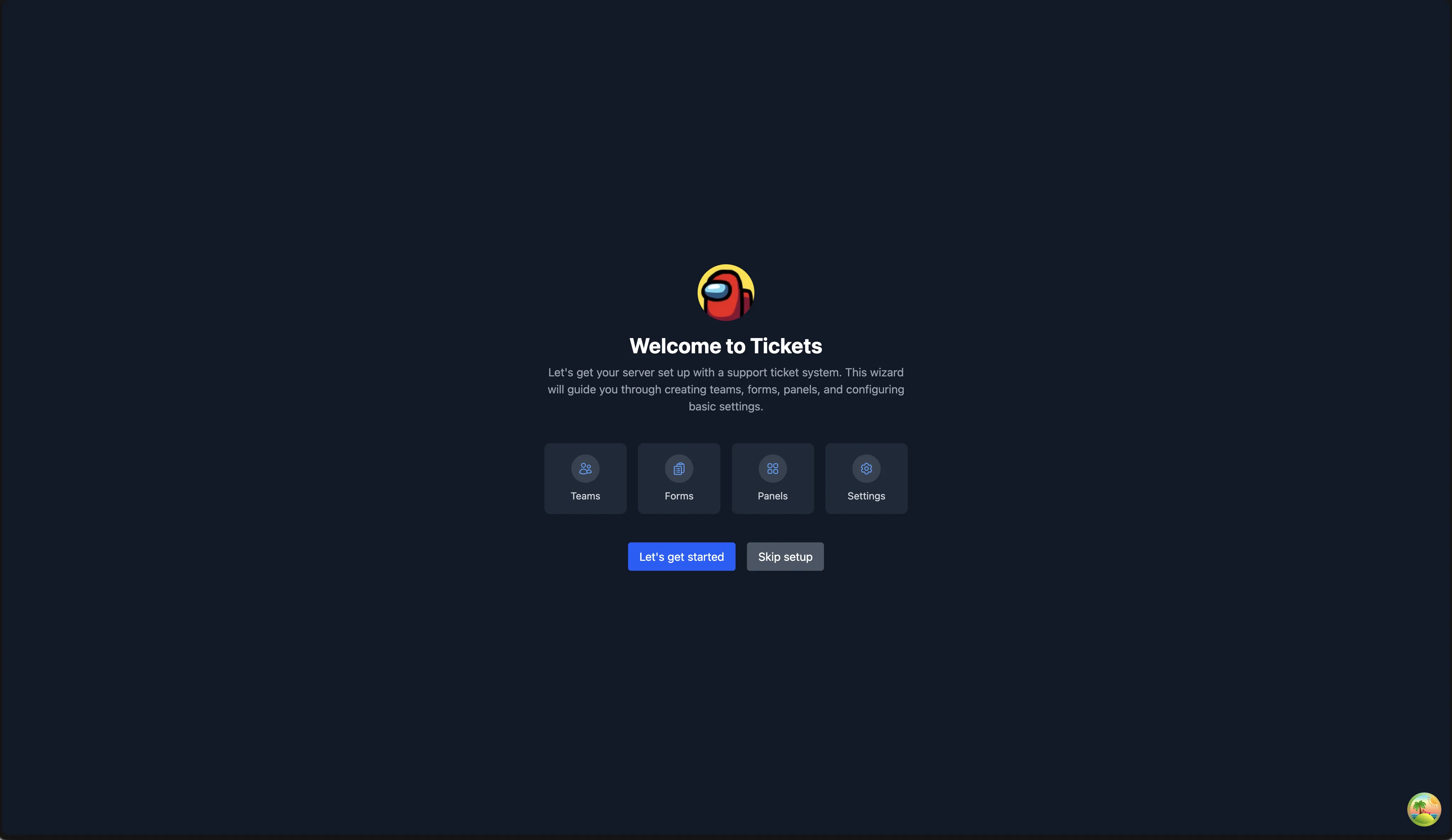 Onboarding welcome